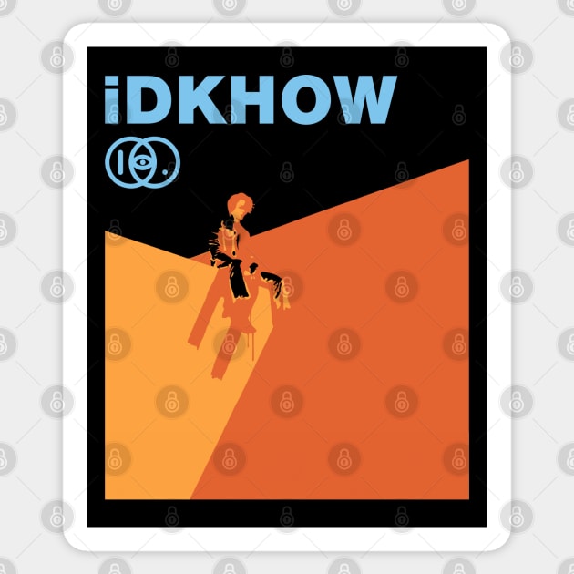 iDKHOW GLOOM Sticker by Iguana Tees